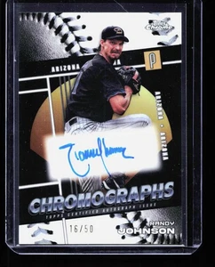 2025 Topps Chrome #CHR-RJ Randy Johnson Chromographs #/50 - Bild 1 von 2