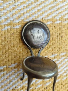 FIRST SIGHT - Miniature / Dolls House Pennies Victorian Chair - Picture 1 of 6