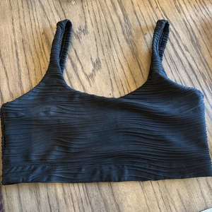 Tissini Sport BH schwarz gerippt Größe L  - Bild 1 von 6