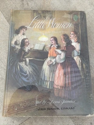 (1946!) Little Women - Louisa May Alcott (Illustrated Junior Classics)  Jambor Foto 1 de 4
