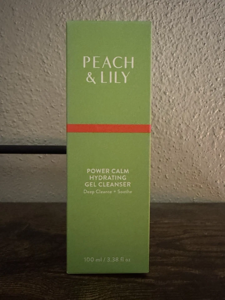 Peach & Lily Power Calm Hydrating Gel Cleanser 3.38oz NEW IN BOX Free Shipping - Image 1 of 1