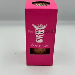 Pink Zebra Sprinkles Caramel Brittle Home Fragrance Wax Melts Jar 3.75oz - Picture 1 of 4