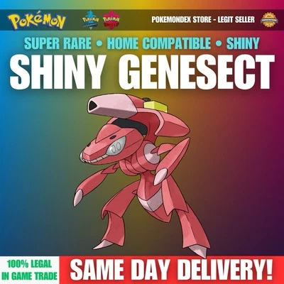 Pokemon Sword And Shield | ✨ SHINY GENESECT ✨RARE EXCLUSIVE • UNTOUCHED ✨ - Image 1 of 2