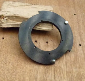 De Vere Flach Vergrößerer Objektivanschluss 4,5" 114mm Flansch 63,6mm Loch für 504 - Bild 1 von 3