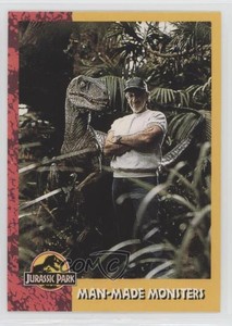 1993 Topps Jurassic Park Stan Winston Man-Made Monsters #135 1i8