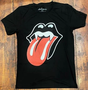 Einseitiges T-Shirt The Rolling Stones Vampire Zunge Logo - M (ts0412) - Bild 1 von 1