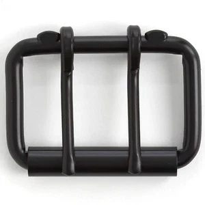 Hebilla de rodillo de dos puntas negro mate 2" 1532-03 de Tandy Leather - Imagen 1 de 1