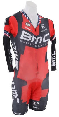 Pearl Izumi BMC Pro Cycling Team Long Slv Mach 5 Speedsuit Men MEDIUM USA Champ - Image 1 of 4
