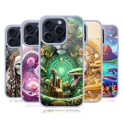 CUSTODIA GEL SHAMBHALA LIGHT VISIONARY ART GRAFICA CELESTE TELEFONI APPLE iPHONE - Immagine 1 di 4