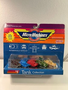 Micro Machines, Tank collection, #1, Galoob, military coloured, SEALED *RARE BOX - Picture 1 of 4