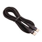 Type-C to USB-C 6ft PD Cable Charger Cord Power Wire Sync for Smartphones