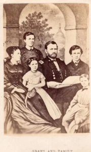 CDV of General Grant and family - Picture 1 of 1
