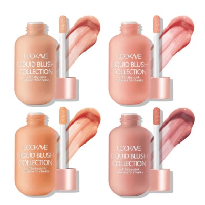 Highlighter Makeup Liquid Blush Natural Cheek Blush Cosmetic Longlasting Smooth! - Image 1 of 4
