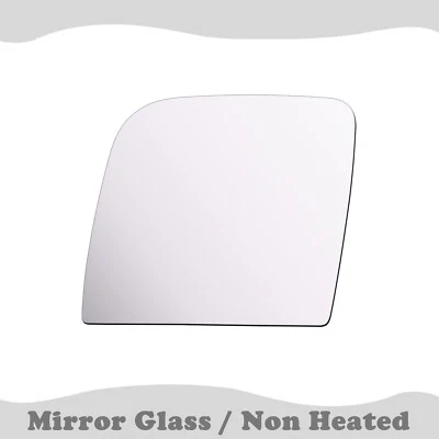 Upper Mirror Glass Fits 2002-2012 Ford E150 E250 E350 Driver Left Side LH Flat Foto 1 de 4