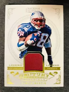 2012 National Treasures Curtis Martin Game Used Worn Jersey Patch Prime /49 Rare - Picture 1 of 2