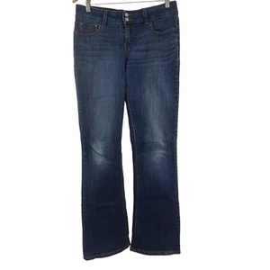 Vaqueros azules para mujer Levis 526 talla 6 delgados corte bota lavado medio trabajo rodeo occidental - Imagen 1 de 12