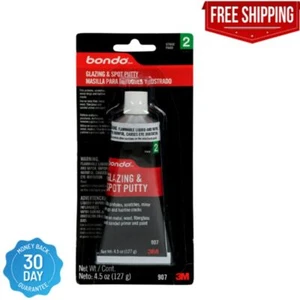 Bondo Glazing and Spot Putty, 00907ES, 4.5 oz, 1 Tube - Picture 1 of 6