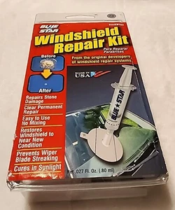 Blue-Star Do it Yourself Windshield Repair Kit .027 fl.oz Stone Chip Repair #28 - Picture 1 of 2