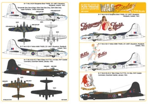 Kits World 144045 - 1:144 Boeing B17 Flying Fortress Mkiii Decalset - Neuf - Picture 1 of 1