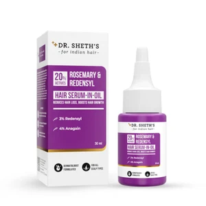 Dr. Sheth's Rosemary & Redensyl Hair Serum-In-Oil (30ml)-Free Shipping - Picture 1 of 5
