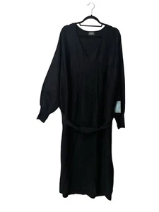 VESTIDO SUÉTER Abbott Elementary-Vol 1 para mujer 2X Warners Bros clásico negro NUEVO - Imagen 1 de 3