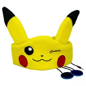 Pokemon Pikachu Kids Audio Band Wired Headphones Washable for Ages 3+ BRAND NEW - Picture 1 of 5