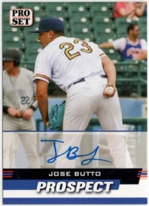 2022 Leaf Pro Set Blue Jose Butto Rookie Autograph Card Mets - Picture 1 of 1