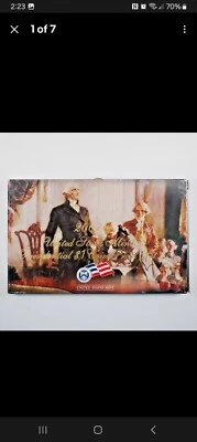 2007 PRESIDENTIAL DOLLAR PROOF MINT SET 4 UNCIRCULATED US $1 COINS - Image 1 of 4