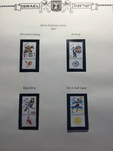 Estampillas de la serie definitiva deportiva de Israel 1997 - Imagen 1 de 5