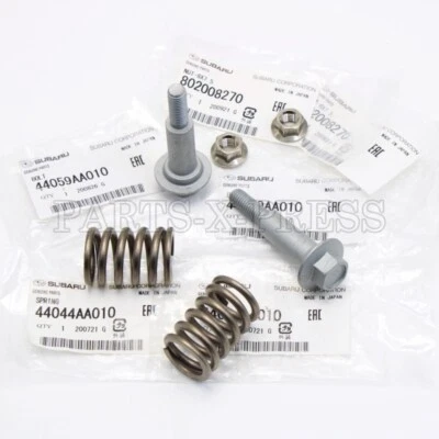 GENUINE OEM SUBARU  LEGACY OUTBACK  IMPREZA  EXHAUST CENTER PIPE SPRING BOLT KIT - Image 1 of 4