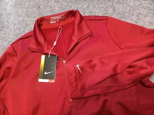 NEW Nike Golf Womens Tour Performance 1/2 Zip L/S Fleece Pullover Size XL -NWT - Picture 1 of 7
