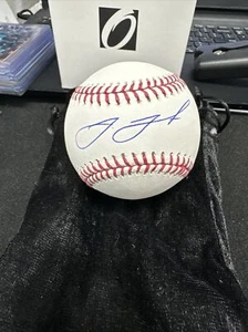 2023 Onyx Preferred Players Collection Signed Baseball JAKE LAMB Angels - Picture 1 of 2