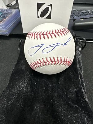 2023 Onyx 首选球员系列签名棒球 JAKE LAMB Angels — 第 1/2 张图片