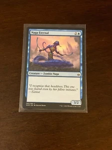 Magic the Gathering War of the Spark Naga Eternal - Picture 1 of 2
