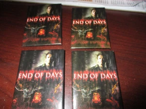 End Of Days Movie PROMO Back Pin LOT of 4!!! Arnold Schwarzenegger FREE SHIP - Picture 1 of 2
