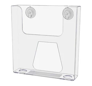 Saugnapf 6,5"W Broschüre Bifold Prospekt Halter Fenster Display - Bild 1 von 3