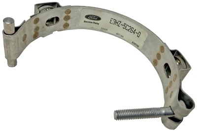 Abrazadera protectora térmica de escape Ford E3HZ-5C264-D nueva genuina OEM E3HT-5C264-DA Foto 1 de 3
