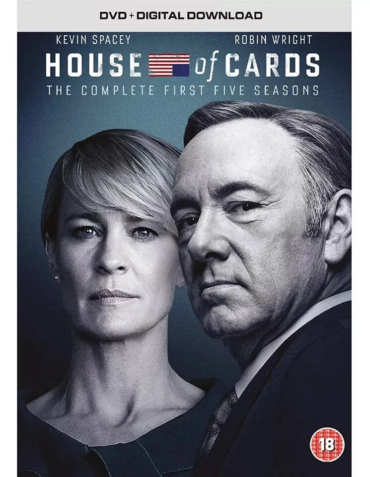 HOUSE OF CARDS COMPLETE SEASON 1-5 DVD Series 1 2 3 4 5 BOX Set New - UK Seller - Image 1 of 1
