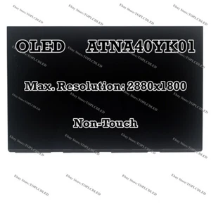 ATNA40YK01-1 14" OLED 2880×1800 IPS 90Hz LCD Screen LED Display Non-Touch Panel - Picture 1 of 3