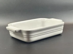 NEU Le Creuset Heritage Steinzeug rechteckige Schale - 09-16 - elfenbein - klein - Bild 1 von 9