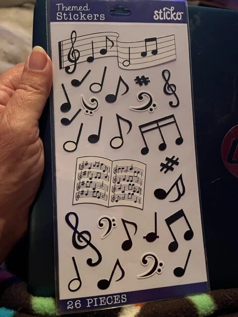 sticko notas musicales 26 piezas Foto 1 de 1