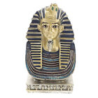 Tutankhamun Bust Figurine - Hand-painted Egyptian Home Decor Sculpture