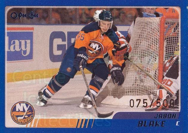 2003-04 O-pee-chee Blue #181 Jason Blake - Image 1 of 1