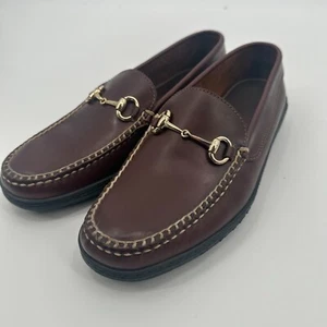Scarpe TB Phelps Bit Driver Briar da uomo US 8,5 M pelle marrone The Prep Classic 2018 - Foto 1 di 12