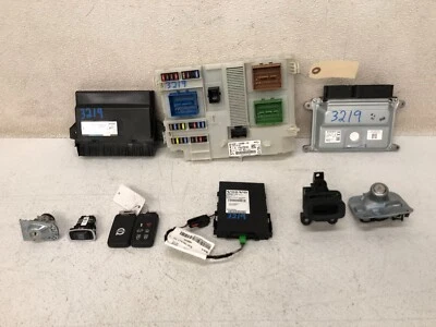 2011 VOLVO S60 ECU BCM ENGINE MODULE IGNITION KEY SET 3.0L AWD OEM  LOT3219 - Image 1 of 4