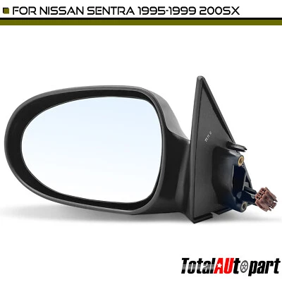 Espejo retrovisor con ajuste eléctrico no plegable 3 pines para Nissan Sentra 1995-1999 200SX Foto 1 de 4