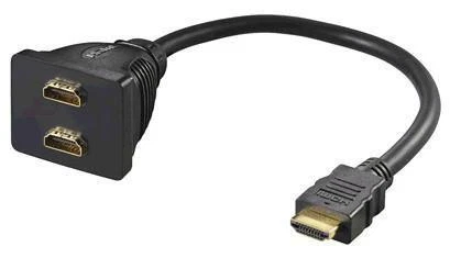 HDMI 19M - 2X HDMI 19F - Immagine 1 di 1