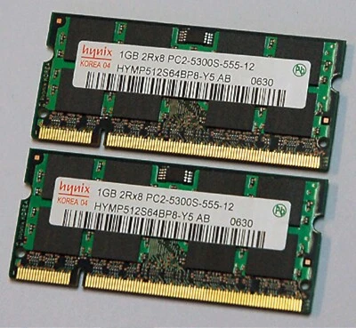 NEW HP Pavilion dv9000 Laptop 2GB DDR2 RAM 434742-001 SODIMM Compaq Presario - Image 1 of 2