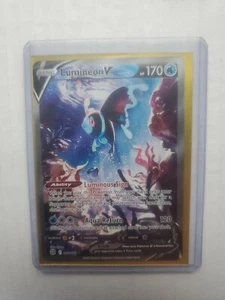 Lumineon V 156/172 Brilliant Stars Alt Art Full Art Ultra Rare Pokemon Card NM+ - Picture 1 of 2