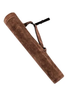 Buck Trail Traditional Hüftköcher 43 cm Wildleder Taupe Neu. Versandkostenfrei. AMBIDEXTROUS - Bild 1 von 3